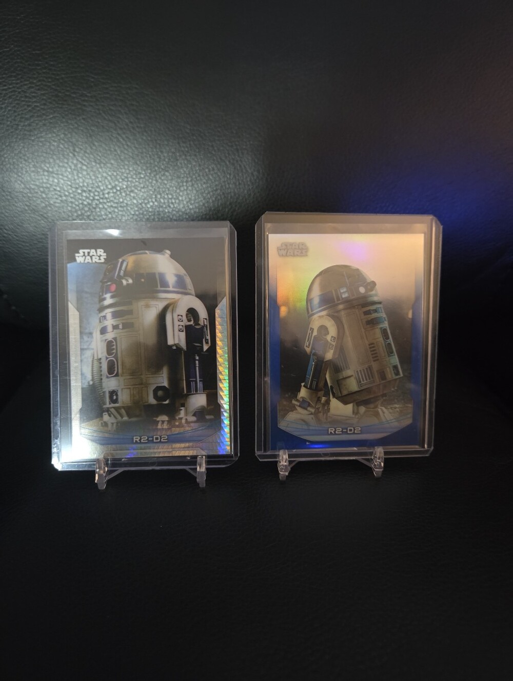 Topps Star Wars R2-D2 Numbered Refractor Trading Cards 113/150 & 39/299